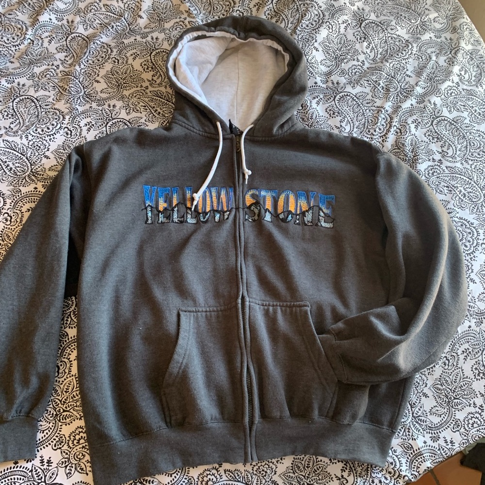 Yellowstone Zip Up Hoodie